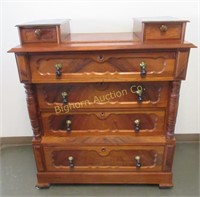 Antique Eastlake Dresser with 6 Drawers