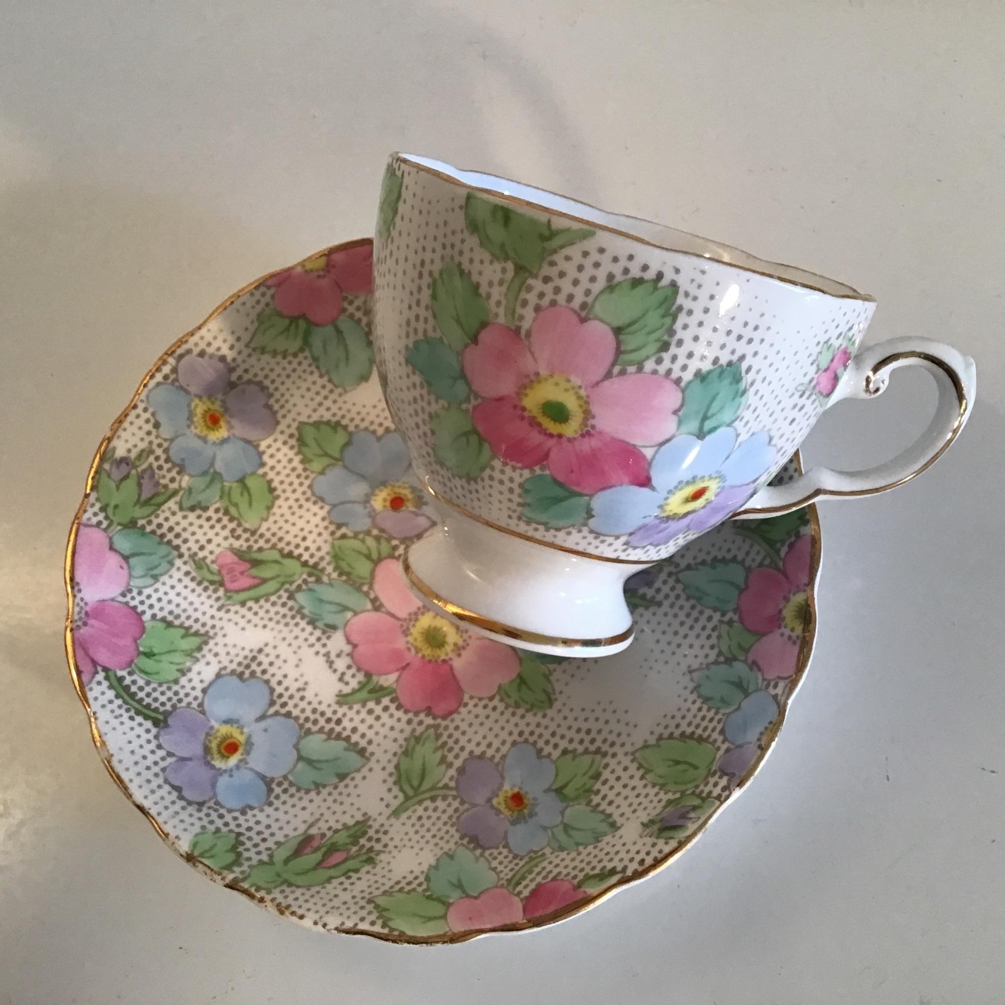 TUSCAN TEACUP & SAUCER