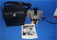 vintage polaroid camera & case