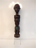 Primitive African Carved Male Figural Statue