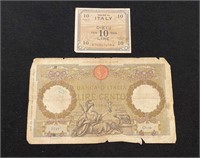 Group of Foreign Currency - Italy