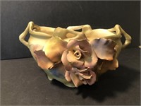 Rich looking pottery planter bowl