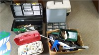 Assorted Tools and Tool Boxes