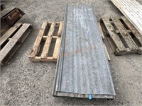 Aluminum Roofing 28"x17' - Approx 13 pieces