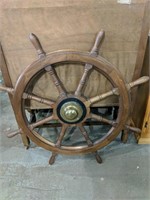 Captains (ship) wheel 43.5" wide