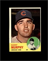 1963 Topps #272 Danny Murphy VG to VG-EX+