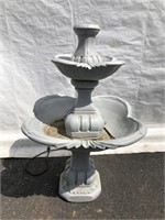 Molded Concrete Water Fountain