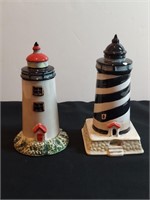 Salt & Pepper Lighthouses Sakura Nantucket