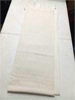 Pair of curtain panels thin stripes @ 64 x 40