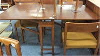 MID CENTURY DROP LEAF DINING TABLE