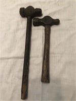 2 Antique hammers