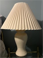 Crackle Glazed Florida Style Lamp  27"T