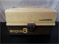 Old Pal Woodstream Super 3 Tackle Box With Tackle
