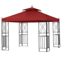 $300-Parlay Scroll Gazebo Replacement Canopy Cinna