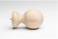 SEALED-Kirsch Wood Trends Classics Ball Finial