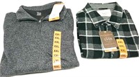 XXL Men's Hudson River Sweater & Button Up Flannel