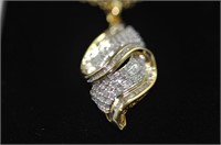 Large diamond necklace