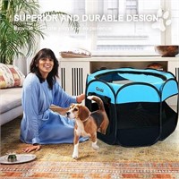 GOOZII Dog Playpen Portable Collapsible
