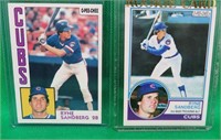 Ryne Sandberg 1983 O-Pee-Chee RC + 2nd Yr OPC