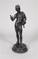 19th C. Italian Bronze of Narcissus