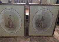 VERY NICE VICTORIAN PICTURES IN ORNATE FRAMES