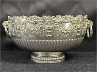 VINTAGE F. B. ROGERS SILVER PLATE BOWL W/ ...