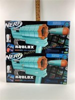 Nerf Roblox guns new in box includes (2).