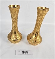 Elynor China Gold Vases