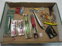 Flat of Misc Fishing Lures