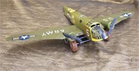 Vintage U.S. Army Airplane Toy