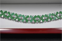 13ct emerald bracelet