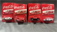 1979 Coca-Cola Die-Cast Metal Toy Vehicles Qty 4