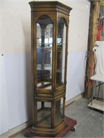 DOUBLE DOOR CURIO CABINET