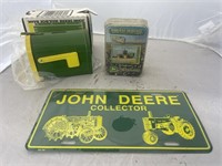 John Deere License Plate John Deere Bank