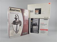 3 Boxed Porch Lights