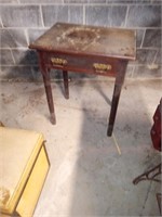 Antique sewing table