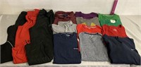 3 Various Brand Sweatpants & 11 Various Shirts- LG