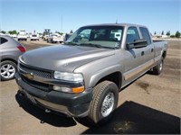 2001 Chevrolet 2500 4x4 Crew Cab Pickup Truck