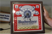 Budweiser lighted wall clock