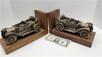 Bookends, Model T on Walnut