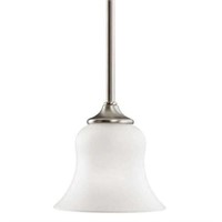 $39 Kichler 3584NI Mini Pendant One Light