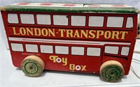LONDON TRANSPORT NO. 454 TOY BOX