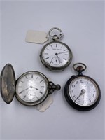 Assortment of Antique Pocket Watches