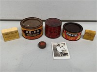 Selection of Small Tins, Money Box etc inc Kodak