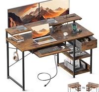 AODK Computer Desk with Keyboard Tray,