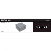 8 in. X 4 in. PVC Junction Box