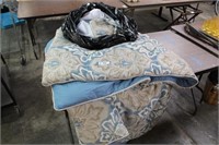 King Comforter w/ Pillow Shams & Dust Ruffle