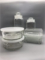 Clear Glass Kitchen Items