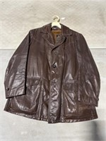 Cooper Designer genuine leather coat, size 42
