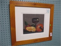 SIGNED OIL OF FRUIT - 20x22